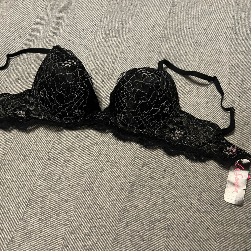La Senza Black Lace Bra